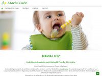 maria-lutz.de Webseite Vorschau