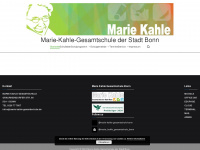 marie-kahle-gesamtschule.de Webseite Vorschau
