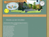 marienschule-twist.de Webseite Vorschau