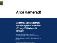 marinekameradschaft-admiral-hipper.de Webseite Vorschau