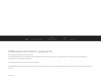 mario-casanova.ch Webseite Vorschau