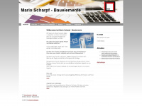 mario-scharpf.de Webseite Vorschau