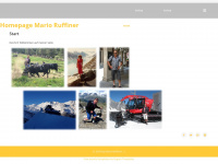 mario-ruffiner.ch Webseite Vorschau