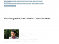 marion-dominiak-keller.de Webseite Vorschau