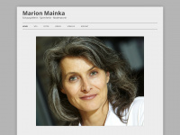 marion-mainka.de Webseite Vorschau