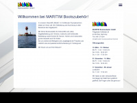 maritim-bootszubehoer-kiel.de Webseite Vorschau