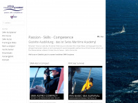 maritime-academy.ch Webseite Vorschau