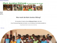 mark-aurelius-stiftung.de Webseite Vorschau