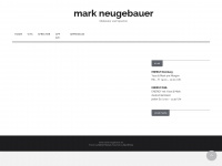 mark-neugebauer.de Webseite Vorschau