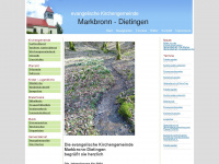 markbronn-evangelisch.de Webseite Vorschau