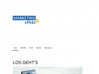 marketing-effekt.de Webseite Vorschau