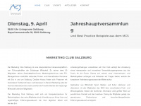 marketingclub-salzburg.at Webseite Vorschau
