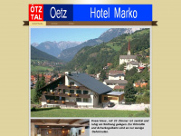 marko-hotel.at Webseite Vorschau