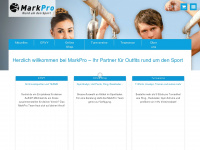 markpro.ch Webseite Vorschau