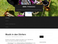 marktmusikkapelle-pinggau.at Webseite Vorschau