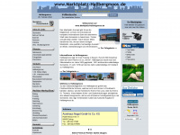 marktplatz-hallbergmoos.de Webseite Vorschau