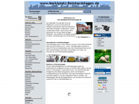 marktplatz-reinhardshagen.de Webseite Vorschau