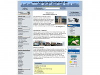 marktplatz-satteldorf.de Webseite Vorschau