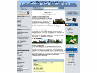 marktplatz-sigmaringen.de Webseite Vorschau
