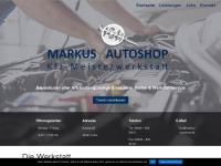 markus-autoshop.de Webseite Vorschau