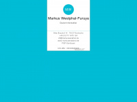 markus-westphal.de Webseite Vorschau
