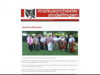 markusorchester-sindelfingen.de Webseite Vorschau