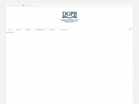 dgpb.org Webseite Vorschau