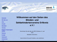 bsv-erftkreis.de Webseite Vorschau