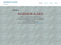 marmor-karn.de Webseite Vorschau