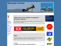 marpingen-airshow.de Webseite Vorschau