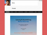martaelizondo.ch Webseite Vorschau