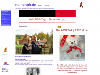 marstoph.de Webseite Vorschau