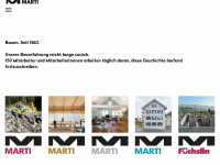 martimatt.ch Webseite Vorschau