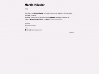 martinhaeusler.net Webseite Vorschau