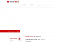 martin-pantke.de Webseite Vorschau