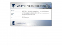 martin-versicherungen.de Webseite Vorschau