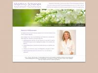 martina-schenek.de Webseite Vorschau