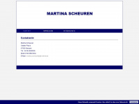 martina-scheuren.de Webseite Vorschau