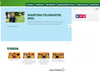 martinafeldmayer.de Webseite Vorschau
