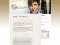 martinalies.de Webseite Vorschau