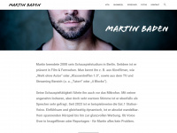 martinbaden.de Webseite Vorschau