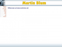 martinblum.de Webseite Vorschau