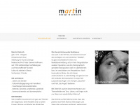 martindietrich.at Webseite Vorschau