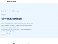 martinelli.ch Webseite Vorschau