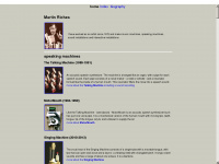 martinriches.de Webseite Vorschau