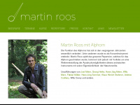 martinroosalphorn.ch Webseite Vorschau