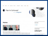 martinschlumpf.ch Webseite Vorschau