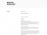 martinschlecht.de Webseite Vorschau