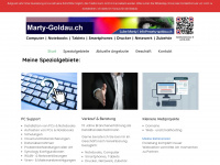 marty-goldau.ch Webseite Vorschau