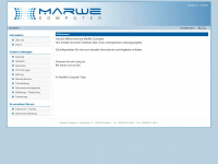 marwe.de Webseite Vorschau